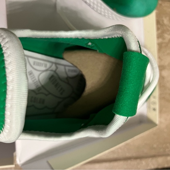 Green and White Pharrell Williams Sneakers - Picture 4 of 9